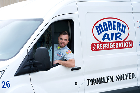 modern air problem solved truck with Dylan