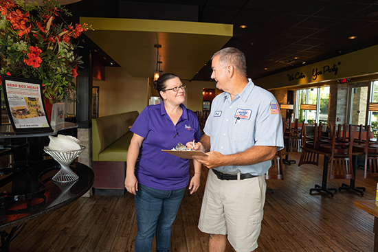 commercial modern air restaurant customer