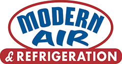 modern air and refrigeration logo